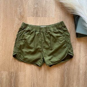 Madewell Olive Shorts XXS